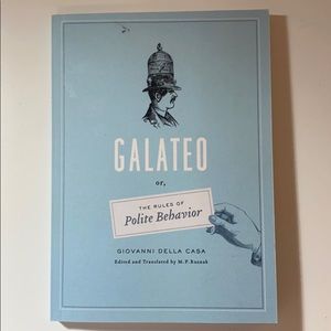 Galateo book in great condition